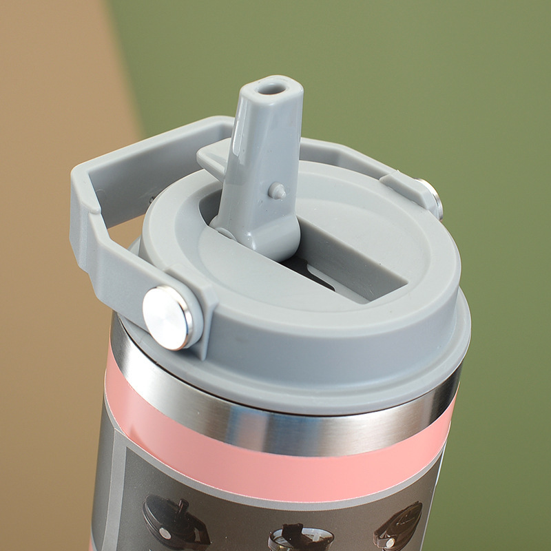 top custom vacuum insulated mug with handle