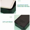 “Custom lunch box food storage containers with leakproof bento design for kids and an anti-slip base for stable and suitable to use in office or home