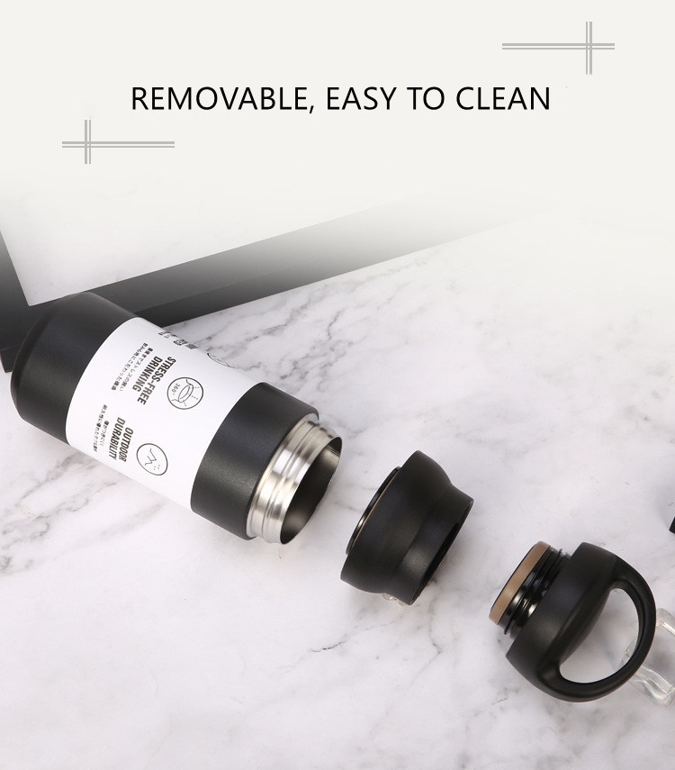 removable black custom thermo tumbler with handle Malaysia