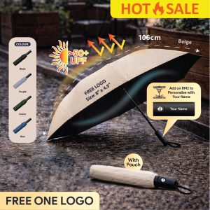 21 inch Foldable 100% UV Protection Umbrella