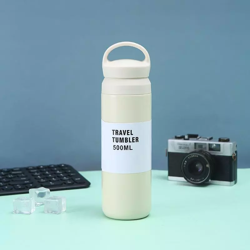 milk custom vacuum flask or travel tumbler in 500ml