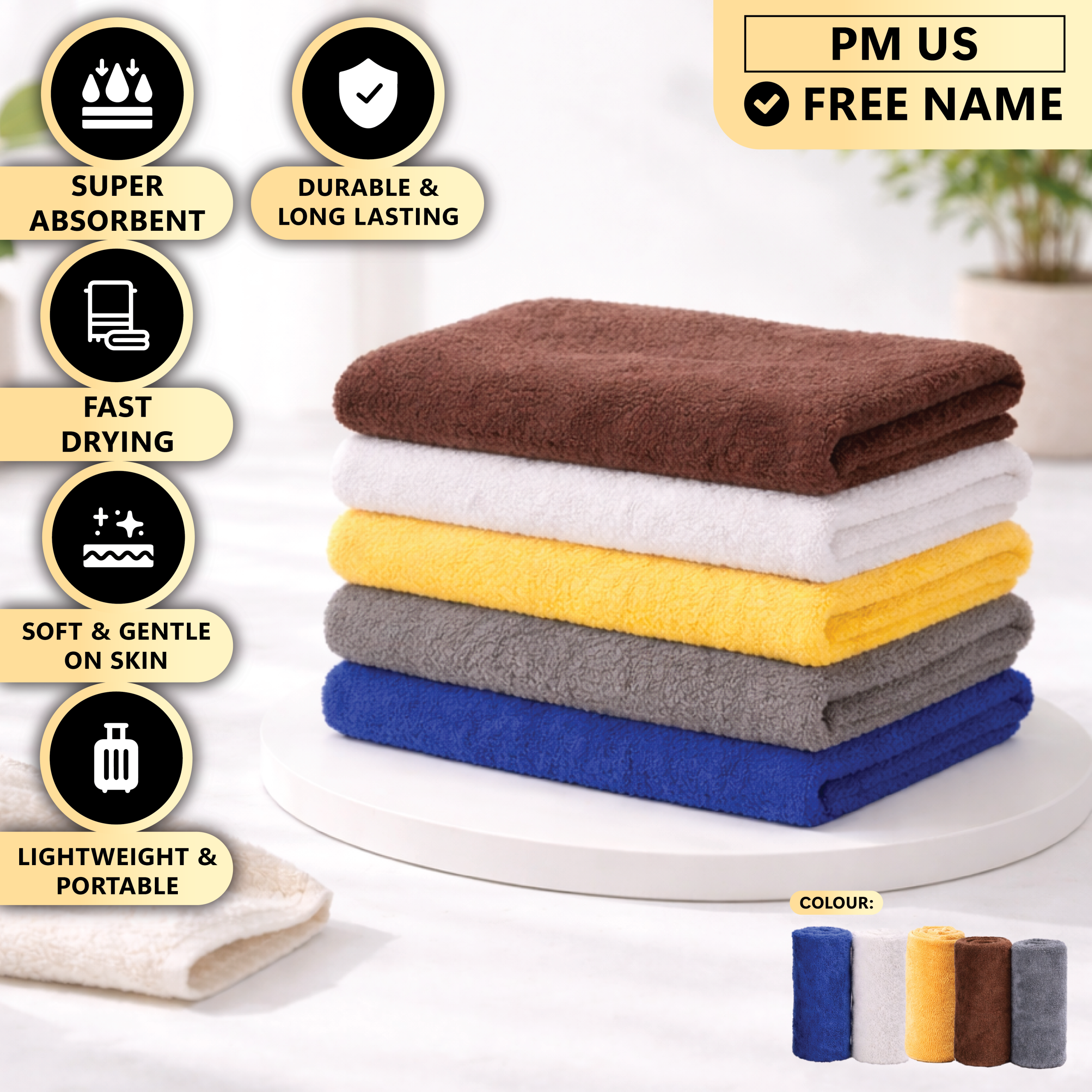 Microfiber Hand Towel