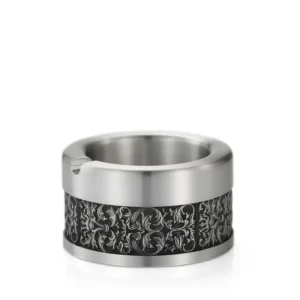011132 Classic Expressions Satin Ashtray SM